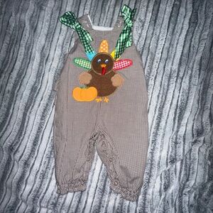 Girls 3 month Brand Bailey Boys turkey outfit